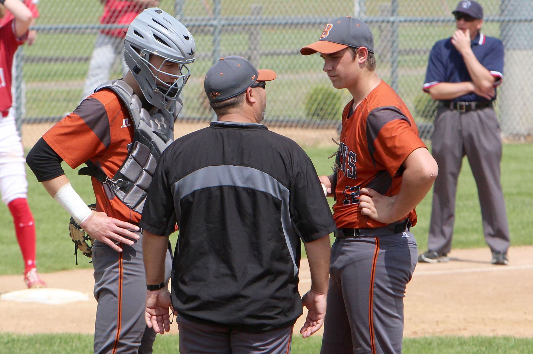 Bloomer baseball vs Cumberland at Casper Park 6-4-19